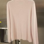 St. John 💕💕 1x1 Rib Cardigan ~ Pale Pink XL NWOT Photo 3