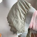 Aerie Green Lace Unlined Triangle Bralette Small Strappy No Padding Lace Bra Photo 4