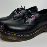 Dr. Martens  1461 Iridescent Hardware Leather Lace Up Oxford Shoes in Black Photo 0