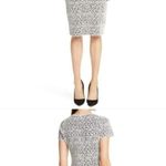 Hugo Boss  Femersyn Knitted Dress in Silver size L/XL Photo 3