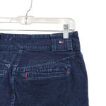 Tommy Hilfiger 90's Vintage  Dark Wash Denim Skirt With 6 Pockets Blue Size 4 Photo 5