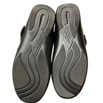 Orthofeet Women's Fisherman Leather Orthotic Casual Sandals Black Sz 8.5 D Wide Photo 8