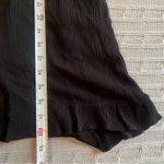 Maurice's Women’s Black Romper with Floral Embroidery Sz M Photo 7