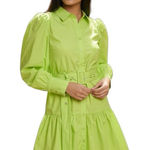 Walter Baker  Tara Mini Dress Citron, Size S Photo 0