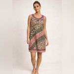 Free People  Pretty Young Thing Patchwork Shift Lined Dress Size 4 Photo 11