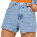 American Apparel High Waisted Jean Shorts Photo 0