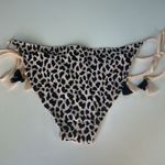 Topshop NWOT Leopard Shirred Smocked Tasseled Bikini Set Size 4 Photo 8