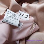 Alfred Sung New! Draped One-Shoulder Satin Maxi Dress in Toasted Sugar, size 14R Photo 15