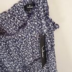 Lulus  Sitting in the Sun Navy Blue Floral Print Ruffled Babydoll Dress NEW Smal Photo 4