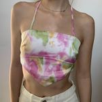 Nasty Gal Tie Dye Halter Top Photo 1