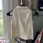Brandy Melville  Cream Collar Top Photo 1