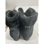 Womans Atwell Ankle Boots 7 Black Lace Up Lined Wedge Photo 4