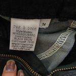 Rag and Bone Black Bruin 10 Inch High Rise Jeans Photo 5