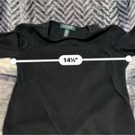 Lauren Ralph Lauren Petite PS Black Crew Neck Top, Made in Jordan Size undefined Photo 8