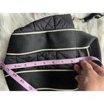 ZARA Chic Black Quilted Mini Tote Bag with Unique “Not Ordinary” Strap Photo 4