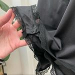 Vanity Fair Vintage Lingerie Teddy Black Lace Photo 8