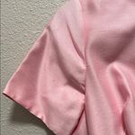 1960s Bubblegum Pink Daisy Floral Embroidered Mod Dress & Jacket Two Piece Set Size 6 Photo 3