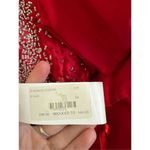 NWT Precious Formals Beaded Sequined Evening Prom Gown Dress Ball Gown Sz 10 Red Photo 3