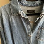 Missguided Misguided Denim cutoff dress Photo 1