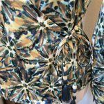 Bailey 44 Majestic Multicolored Long Sleeve Wrap Shirt Blouse size Small Photo 2