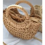 SheIn Woven Straw Crossbody Summer Bag - NWOT Photo 5