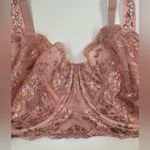 Victoria's Secret Victoria’s Secret dream angels push up without padding pink lace bra Size 36DDD Photo 4