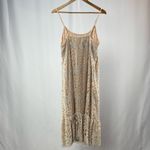 Anthropologie NWT Eli + Ali by Twilight Lace Dress in Silver Size Medium Photo 6