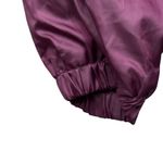 Champion Cropped Jacket Women Size Large Dark Purple Y2K Style Photo 2