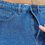 superdown Marianna Side Stripe Denim Skirt Blue Women's Size Medium Photo 8