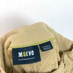 Anthropologie Maeve The Colette Maxi Skirt Back Slit Cotton Poplin Tan XS Photo 6