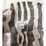 Love Tree Linen Blend Blue and White Striped Shorts Photo 5