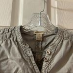 Elevenses Anthropologie  Grey Button Crop Jacket size 2 Photo 2