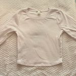 TJ Maxx White Long Sleeve Tee Photo 1