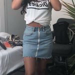 ZARA Jean Skirt Photo 0