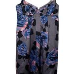 Rebecca Malone Rebecca Taylor bustier dark floral silk slip dress size 6 babydoll y2k Photo 0