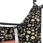 Nine Bird Y2k Women's Size Small Spot Key Hole Open Back Mini Dress Black Photo 3