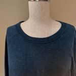 Athleta  Mindset Sweatshirt Teal L Pullover Activewear Athleisure Yoga Tulip-Edge Photo 10