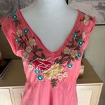 Johnny Was Pink Embroidered Dress Size Small Photo 1