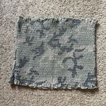 Camo ribbed tube top size small Green Photo 0