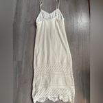 NWT Freshman 1996 Ivory Knit Midi Dress size Small White Photo 7