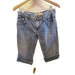 Roxy  Cropped/Clam Digger Style Denim Jeans Size 3 Photo 3
