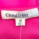 NEW Cloud & Sky Womens M Vibrant‎ Bright Pink Mini Dress Square Neck Summer Size M Photo 5