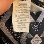 Onzie Nwt  Noir yoga leggings sz xs black white Photo 5