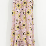 Loft NWT  Beach Womens Beachy Floral Sunflower Print Halter Maxi Dress Size XL Photo 0