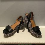 14th & Union 14 and Union Black and White Tribal Pattern Platform Heels Size 8 Photo 4