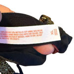 Colsie Black Metallic Bra‎ Size XL Photo 4