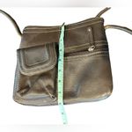 Tignanello Women's Brown Leather Crossbody Bag Photo 5