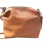 Unbranded Faux Leather Adjustable Strap Crossbody Bag Camel Brown Photo 1