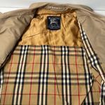 Burberry  Vintage Mac Classic Nova Check Single Breasted Trench Rain Coat Jacket Photo 11