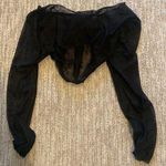 Ariel underwear lace top Black Size L Photo 0